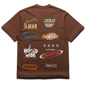 Ice Cream Rich Knit Tee - Chestnut