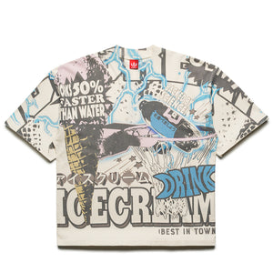 Ice Cream Suppressor Knit Tee - Antique White