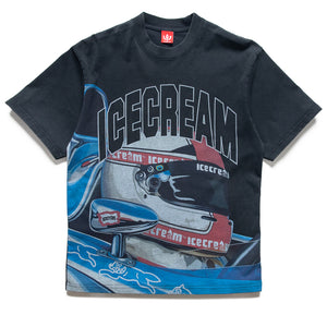 Ice Cream Sponsor Knit Tee - Black