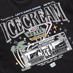 Ice Cream Store Front Tee - Black