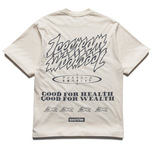 Ice Cream These Eyes Knit Tee - Antique White