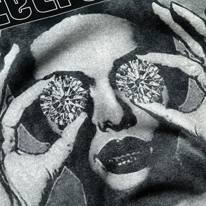 Ice Cream These Eyes Knit Tee - Jet Set