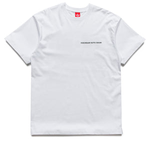 Ice Cream Auto Show Tee - White