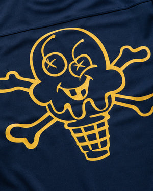 Ice Cream Returner L/S Knit Tee - Patriot Blue