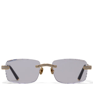 James Oro Iced Signature Gem Cut - Clear Tint/Gold