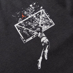 Jordan Brooklyn Oversized Graphic Tee - Off Noir/Sail