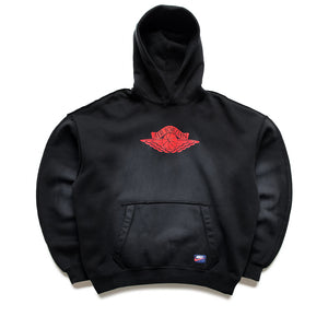 Jordan Flight Wings Hoodie - Black/University Red