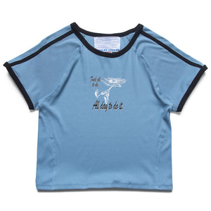 Jungles Fuck All Baby Tee - Blue