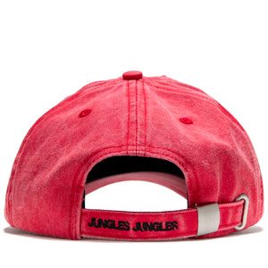 Jungles Nowhere To Go Cap - Washed Red