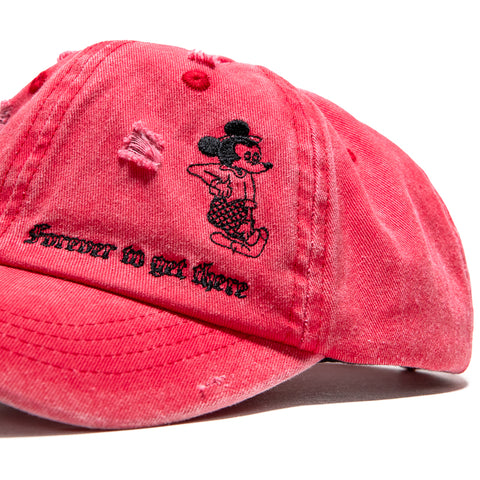 Jungles Nowhere To Go Cap - Washed Red