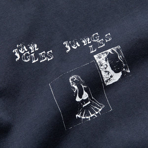 Jungles Nowhere To Go Tee - Vintage Blue