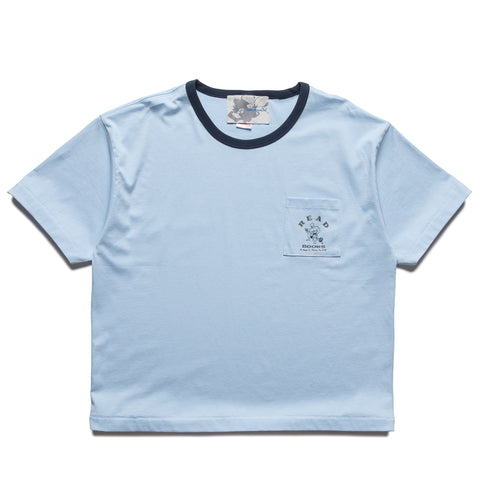 Jungles Read More Books Ringer Tee - Blue