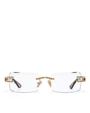 James Oro Clear Authentic II - Clear/Gold - straight on