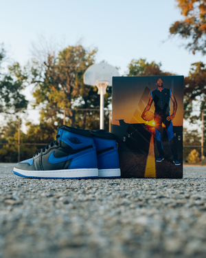 Air Jordan 1 Retro High OG 'Royal' - Black/Game Royal