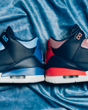 Women's Air Jordan 3 Retro 'Sports Renaissance' - Obsidian/Chalk