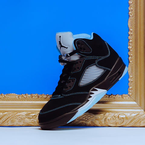 Air Jordan 5 Retro - Black/University Blue