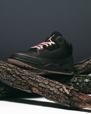 Women's Air Jordan 3 Retro 'Fireside' - Velvet Brown/Pearl White