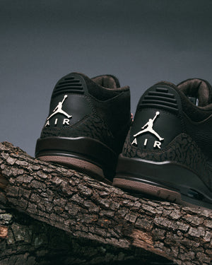 Women's Air Jordan 3 Retro 'Fireside' - Velvet Brown/Pearl White