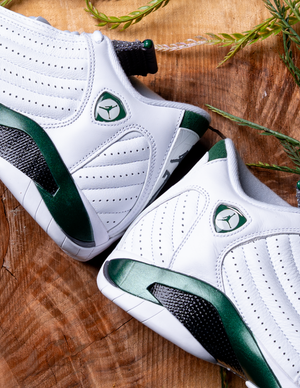 Air Jordan 14 Retro 'Forest Green' - Gorge Green/Light Graphite