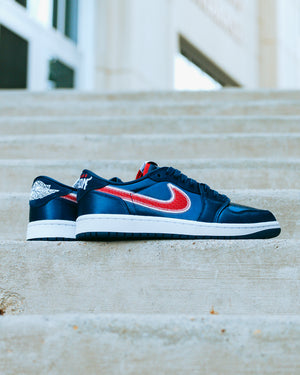 Air Jordan 1 Low OG 'Howard University' - College Navy/University Red