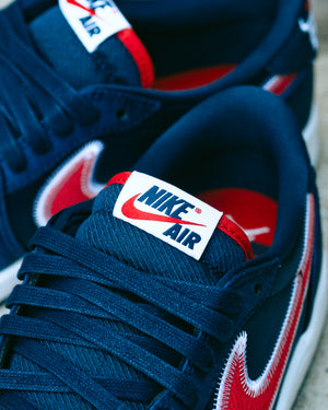 Air Jordan 1 Low OG 'Howard University' - College Navy/University Red