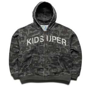 KidSuper Face Camo Hoodie - Black