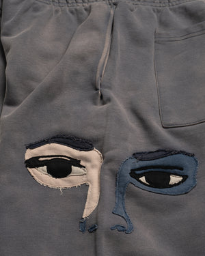 KidSuper Face Sweatpants - Slate