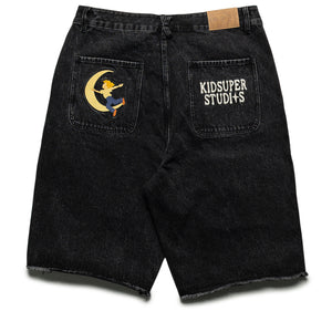 KidSuper Patches Denim Short - Black