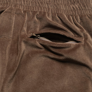 KidSuper Velour Stars Shorts - Brown