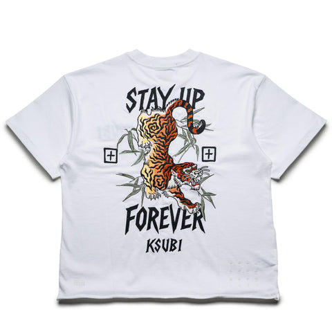 Ksubi Stay Up Ekcess Tee - Tru White