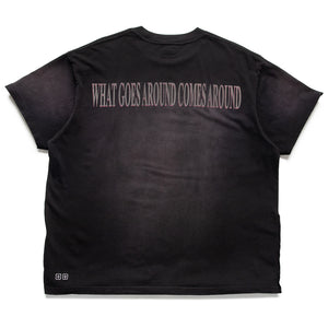 Ksubi H.W.R. Sid Tee - Sunbleach Black