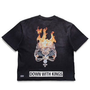 Ksubi Kings Halen Tee - Black Fade