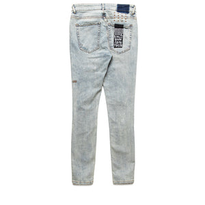 Ksubi Van Winkle Paint Denim Pant - Summer Blue