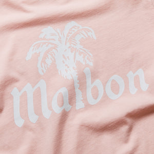 Malbon Golf Bermuda Playa Tee - Rosy Touch