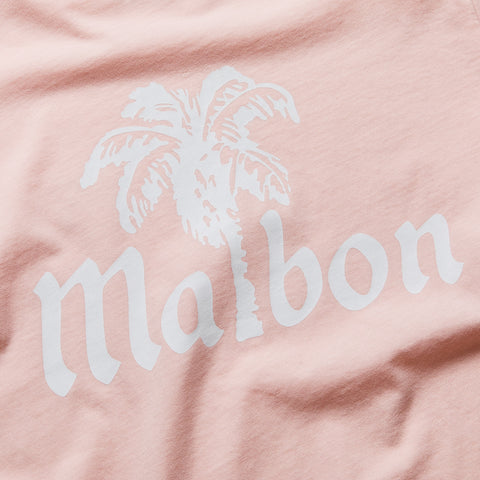 Malbon Golf Bermuda Playa Tee - Rosy Touch