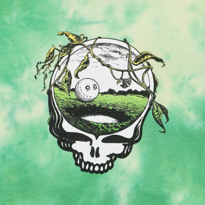 Malbon Golf x Grateful Dead Fesque Hoodie - Green Tie Dye