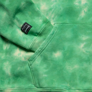 Malbon Golf x Grateful Dead Fesque Hoodie - Green Tie Dye