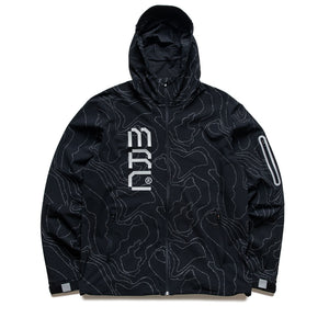Malbon Run Club MRC Shell Jacket - Jet Black