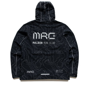 Malbon Run Club MRC Shell Jacket - Jet Black