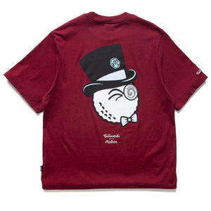 Malbon Golf x Bettinardi Gangster Bermuda Tee - Cabernet
