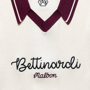 Malbon Golf x Bettinardi Knit Polo - Egret