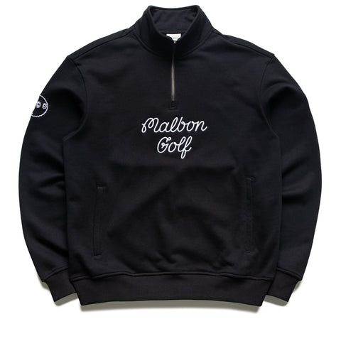 Malbon Golf Collegiate Sweatshirt - Black