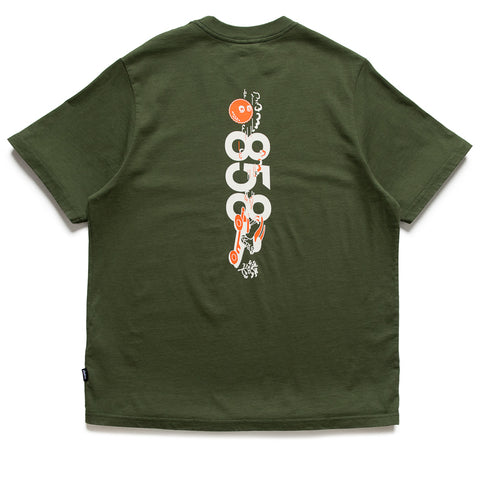 Malbon Golf x Torrey Pines Bermuda 858 Tee - Moss