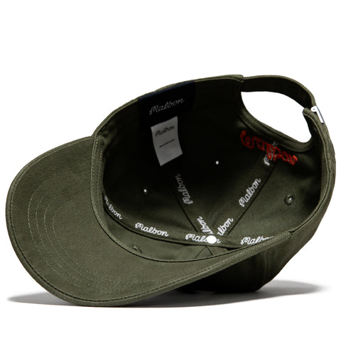 Malbon Golf x Torrey Pines Dad Hat - Moss