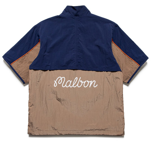 Malbon Golf x Torrey Pines Windshirt - Baritone Blue/Sea Turtle