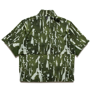 Malbon Golf Pine Inkwash Windshirt - Olive