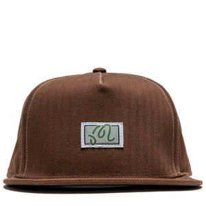 Malbon Golf Station Snapback - Carafe