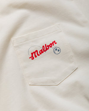 Malbon Golf Vista Demand Tee - Ivory