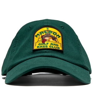 Malbon Golf & Bass Club Dad Hat - Forest