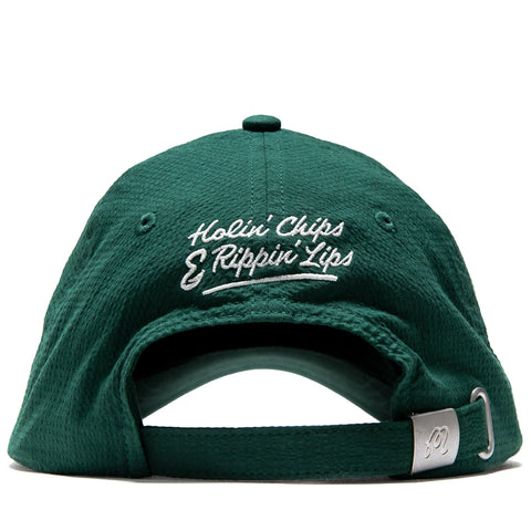 Malbon Golf & Bass Club Dad Hat - Forest